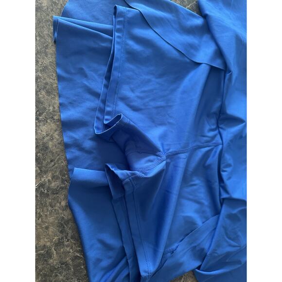 Calvin Klein Performance Blue Crossover Waist Stretch A-Line Mini Skort Skirt M - Picture 4 of 7